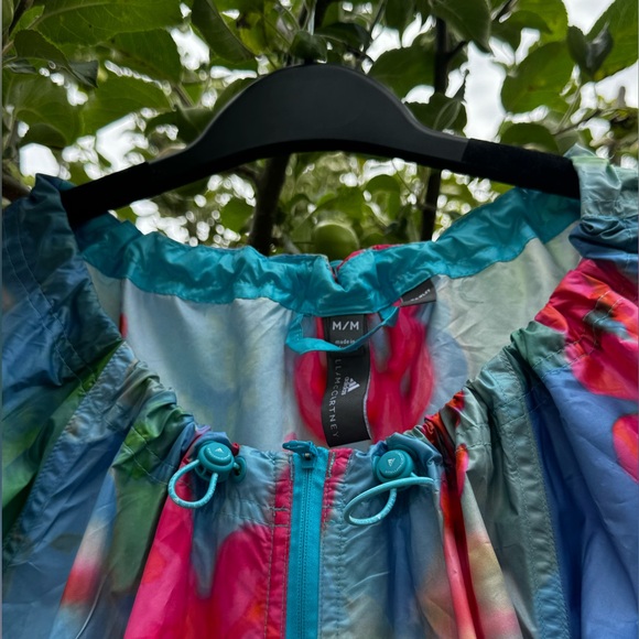 ADIDAS BY STELLA MCCARTNEY Adizero Printed Running Jacket - Sz M - Picture 10 of 15